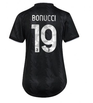 Juventus Leonardo Bonucci #19 Bortatröja Dam 2022-23 Korta ärmar